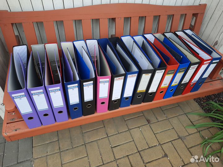 Комплект канцтоваров для офисного архива, б/у