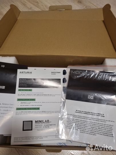 Миди клавиатура minilab mk2