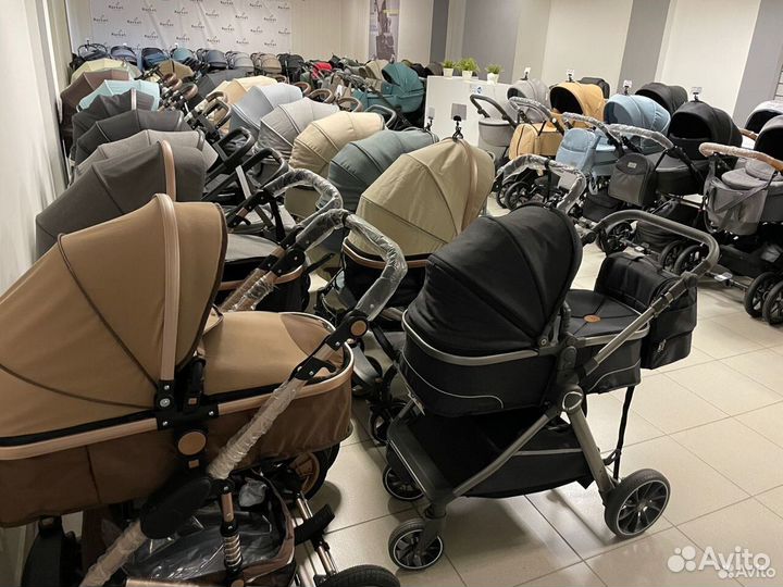 Коляски 3 в 1 и 2 в 1 новые