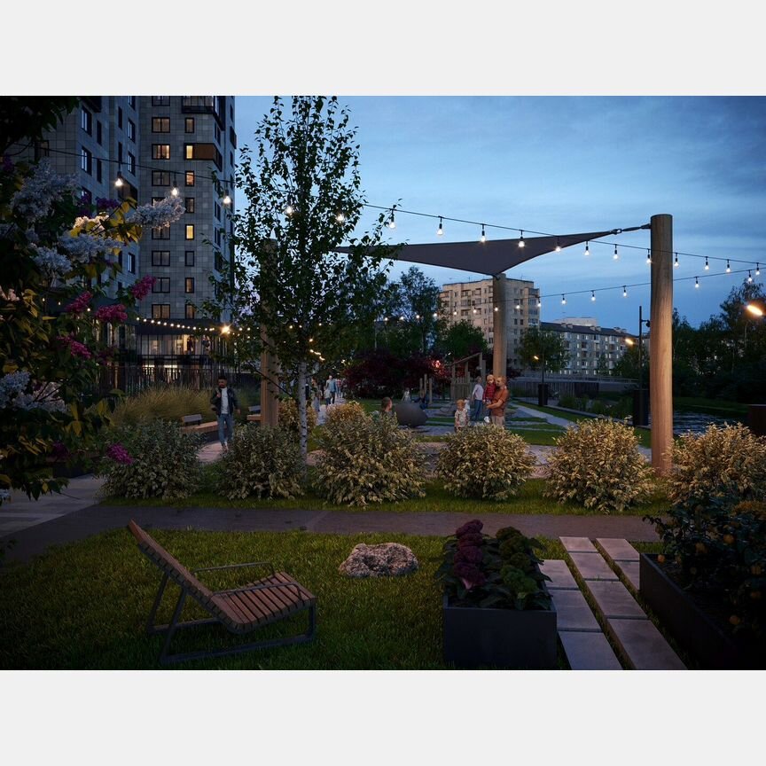 Апартаменты-студия, 32,2 м², 11/13 эт.