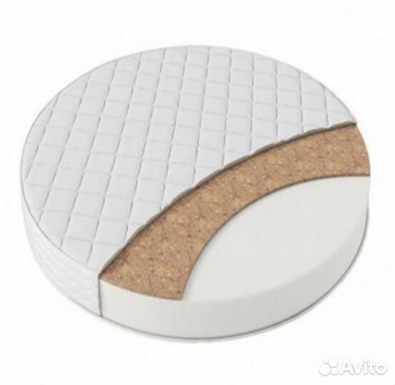 Круглый матрас 75х75