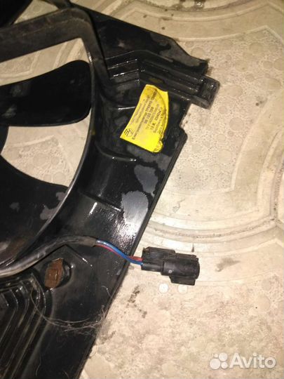 Диффузор ветилятора chevrolet lanos