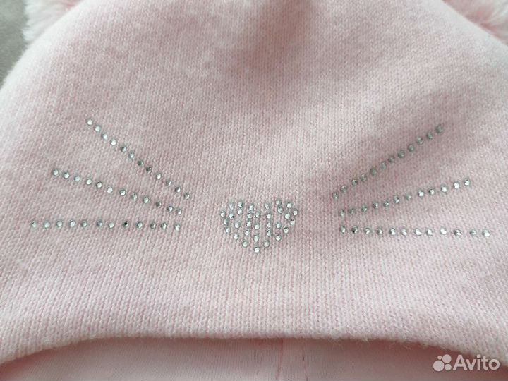 Шапка для девочки осень