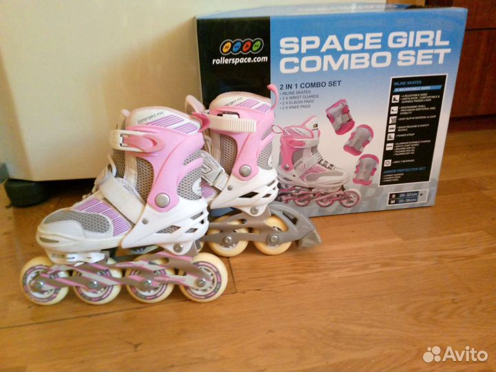 Детские ролики и защита