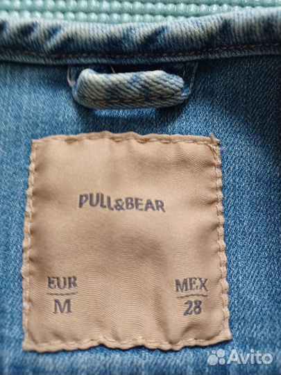 Джинсовая куртка женская Pull&Bear
