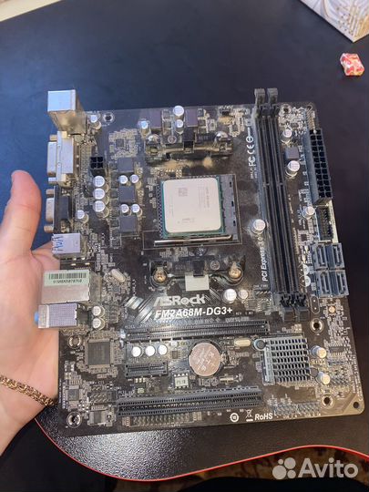 Материнская плата asrock fm2a68M-DG3