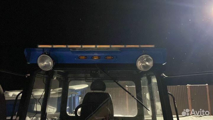 Маяк проблесковый жёлтый 12/24в