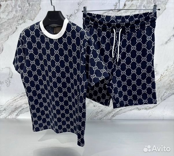 Gucci костюм с шортами S, M, L, XL, XXL