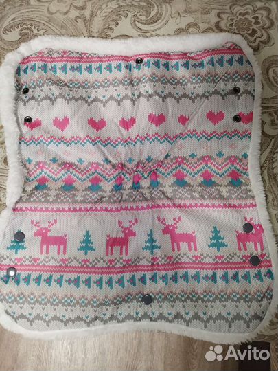 Муфта для рук на коляску зима