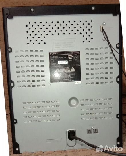 Музыкальный центр Sony HCD EX 660 Z