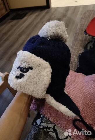 Шапка ушанка зимняя на мальчика