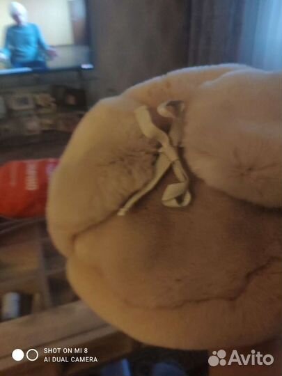 Шапка ушанка женская