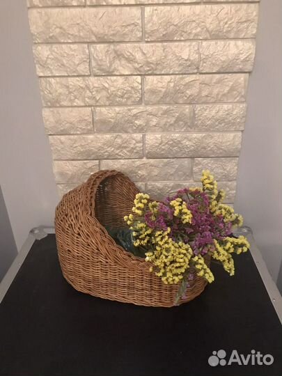 Корзинка плетеная, люлька