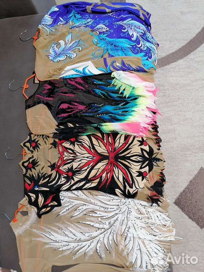 Купальник для художественной гимнастки, 134-140