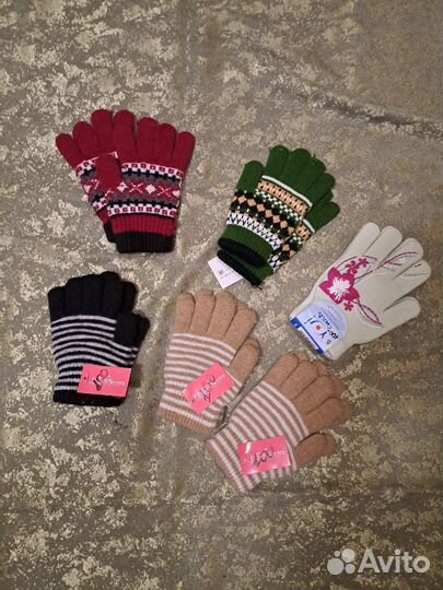 Перчатки зимние детские