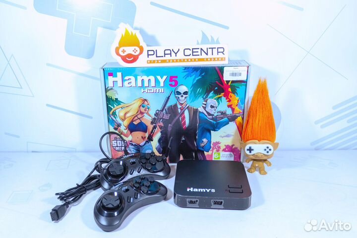 Игровая приставка Hamy 5 hdmi 505игр, 2 джойстика