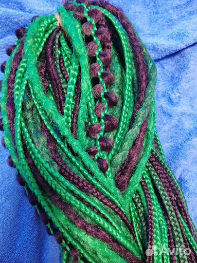 Комплект Де косы, де дреды