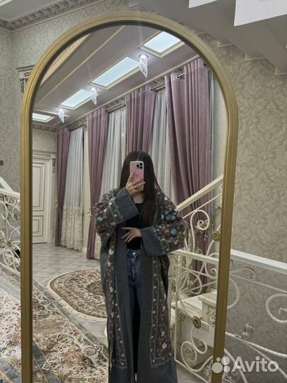 Кардиган женский, чапан, халат, кимоно, абая