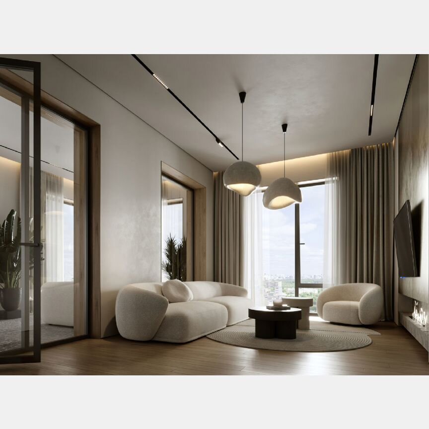 2-к. квартира, 77,8 м², 21/21 эт.