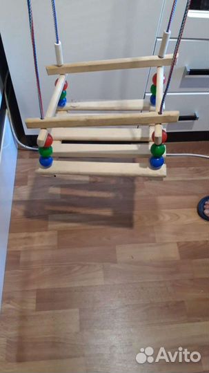 Качели детские подвесные новый