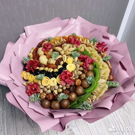 Съедобные букеты к праздникам