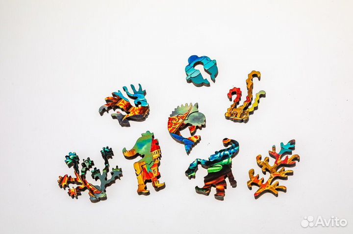 Деревянный пазл Обитаемая рыба (davici)