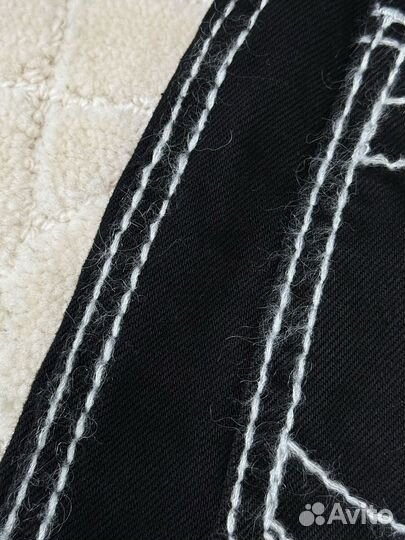 Джинсы chanel черные