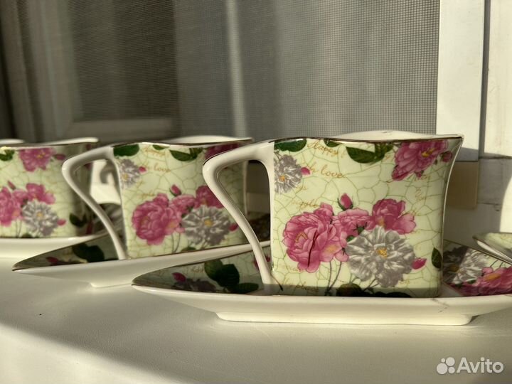 Чашка с блюдцем