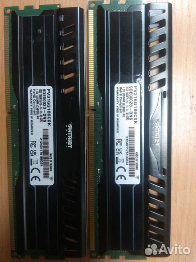 Ddr3 16gb 1866 patriot viper