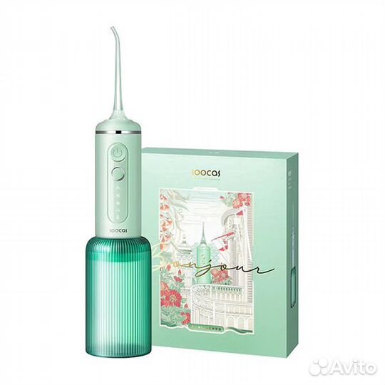 Ирригатор Soocas W3F (4 насадки) Green