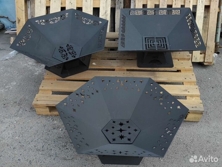 Кострище, очаг для дачи