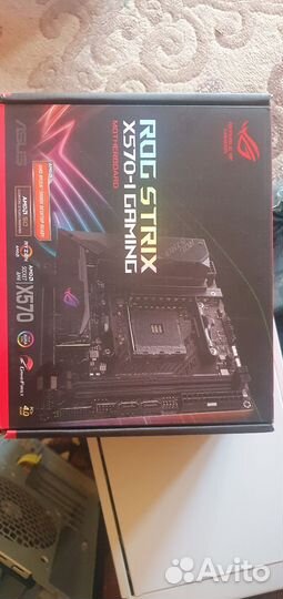 Материнская плата am4 rog stri x570