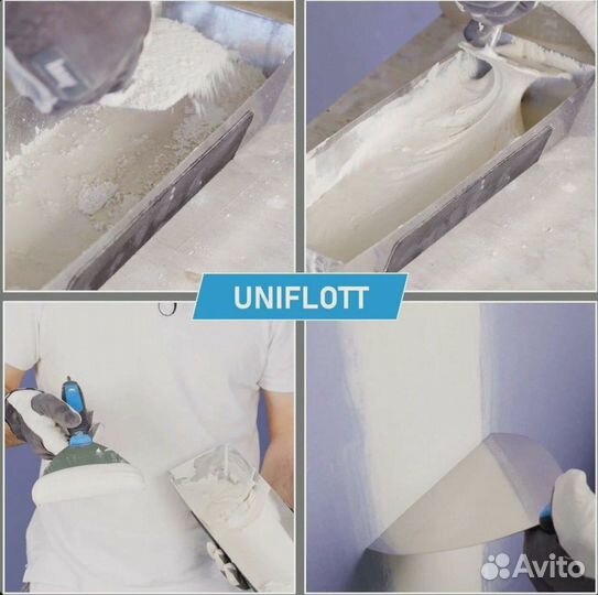 Knauf uniflott/кнауф юнифлотт, 25кг,шпаклевка гипс