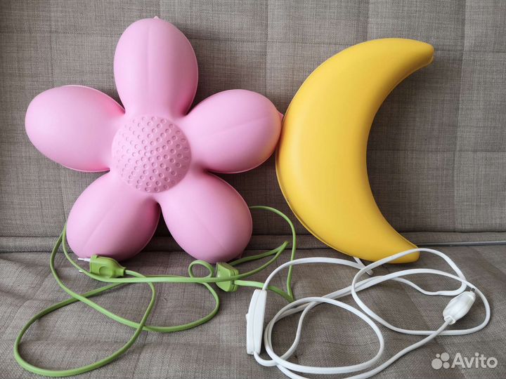 Ночник светильник детский IKEA Цветок остался