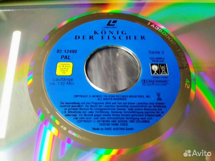 Король рыбак fisher king LD laserdisc film