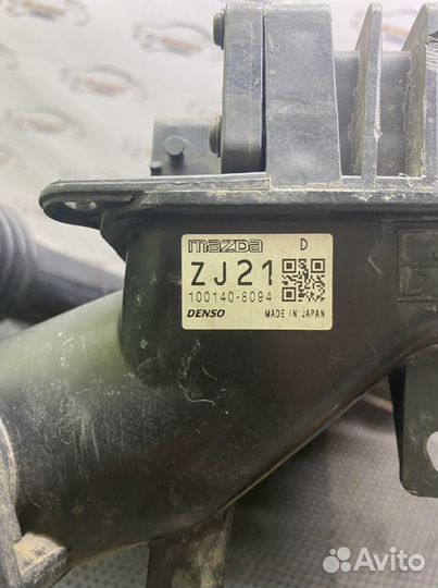 Корпус воздушного фильтра с эбу Mazda Demio 2