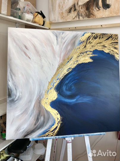 Интерьерная картина, большая, абстракция