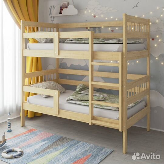 Кровать подростковая двухъярусная Pituso Hanna 2