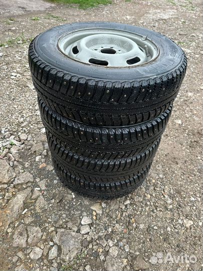 Зимние колеса р 13 ваз болотки с амтелом