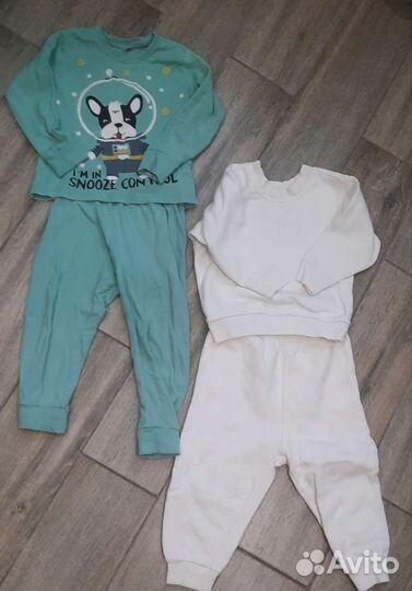 Одежда и обувь пакетом на девочку 1-1,5 года