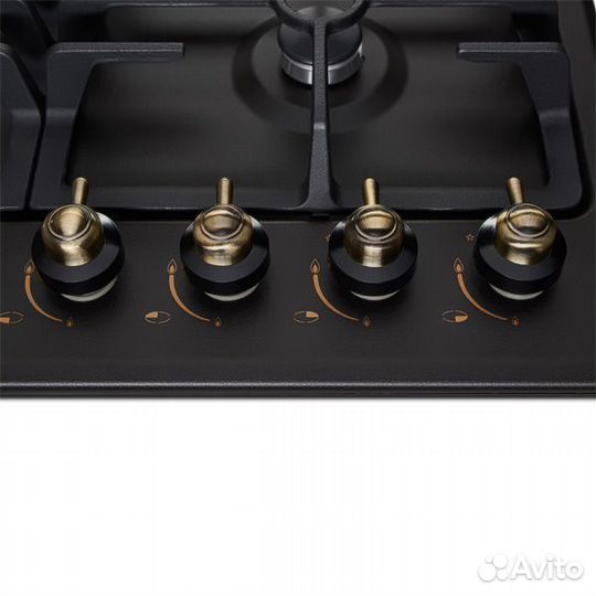 Газовая варочная панель Midea MG696TAN-B