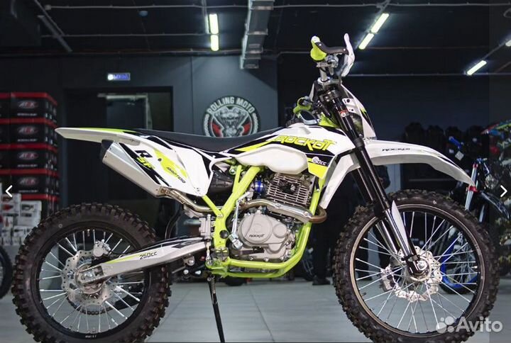 Мотоцикл кроссовый rockot R5F Raptor 250сс