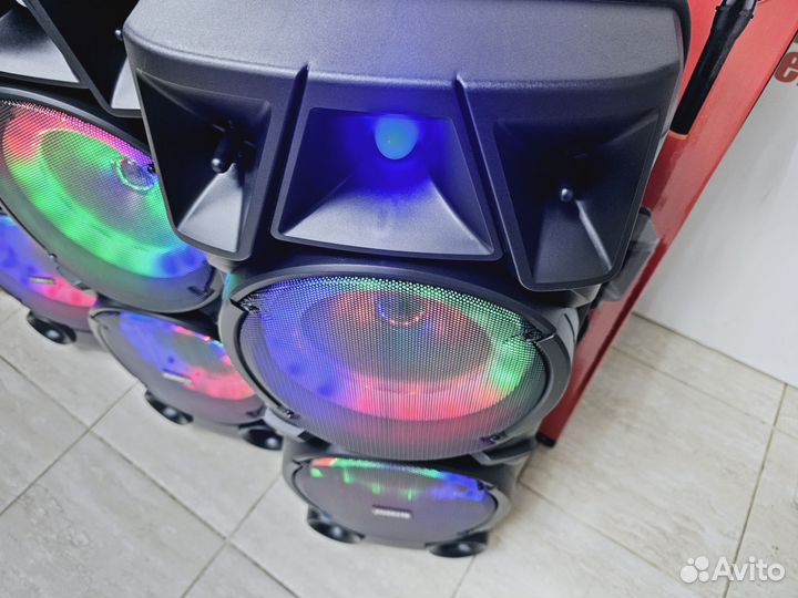 Большая колонка с караоке ZQS-8201