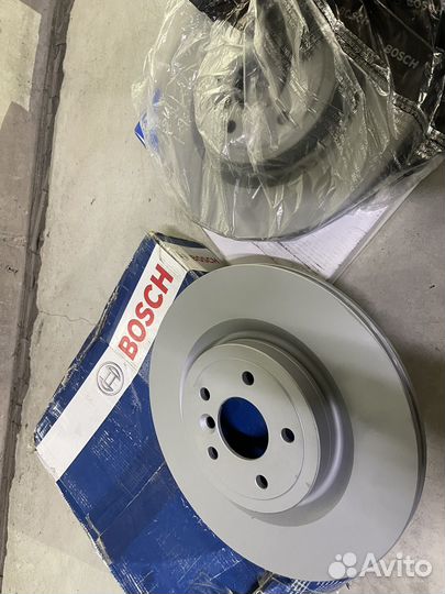 Тормозные диски jaguar xf bosch задние
