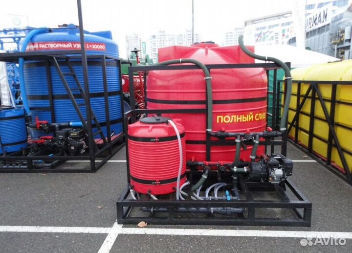 Растворный узел для приготовления жку 10 кубов