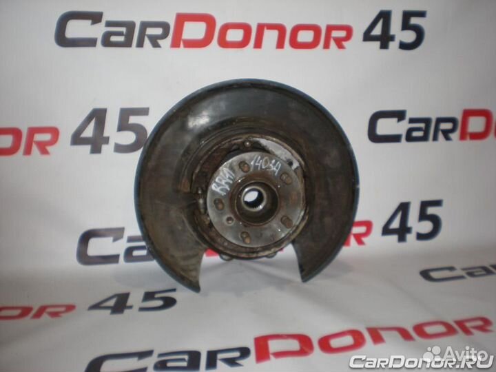 Кулак поворотный в сборе задний левый (цапфа) б/у