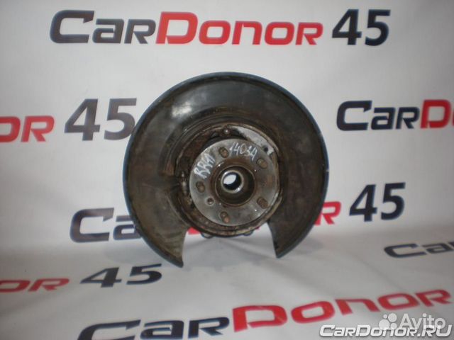 Кулак поворотный в сборе задний левый (цапфа) б/у