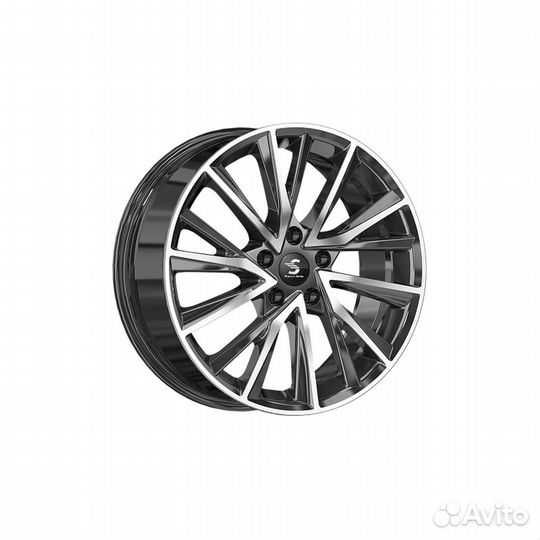 Литые диски 7.5x18 5x108 60.1 ET47 скад кр010 Diamond quartz