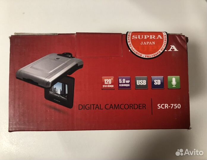 Видеорегистратор supra scr-750
