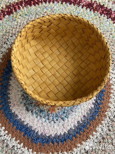 Корзинка из бересты, авторская работа